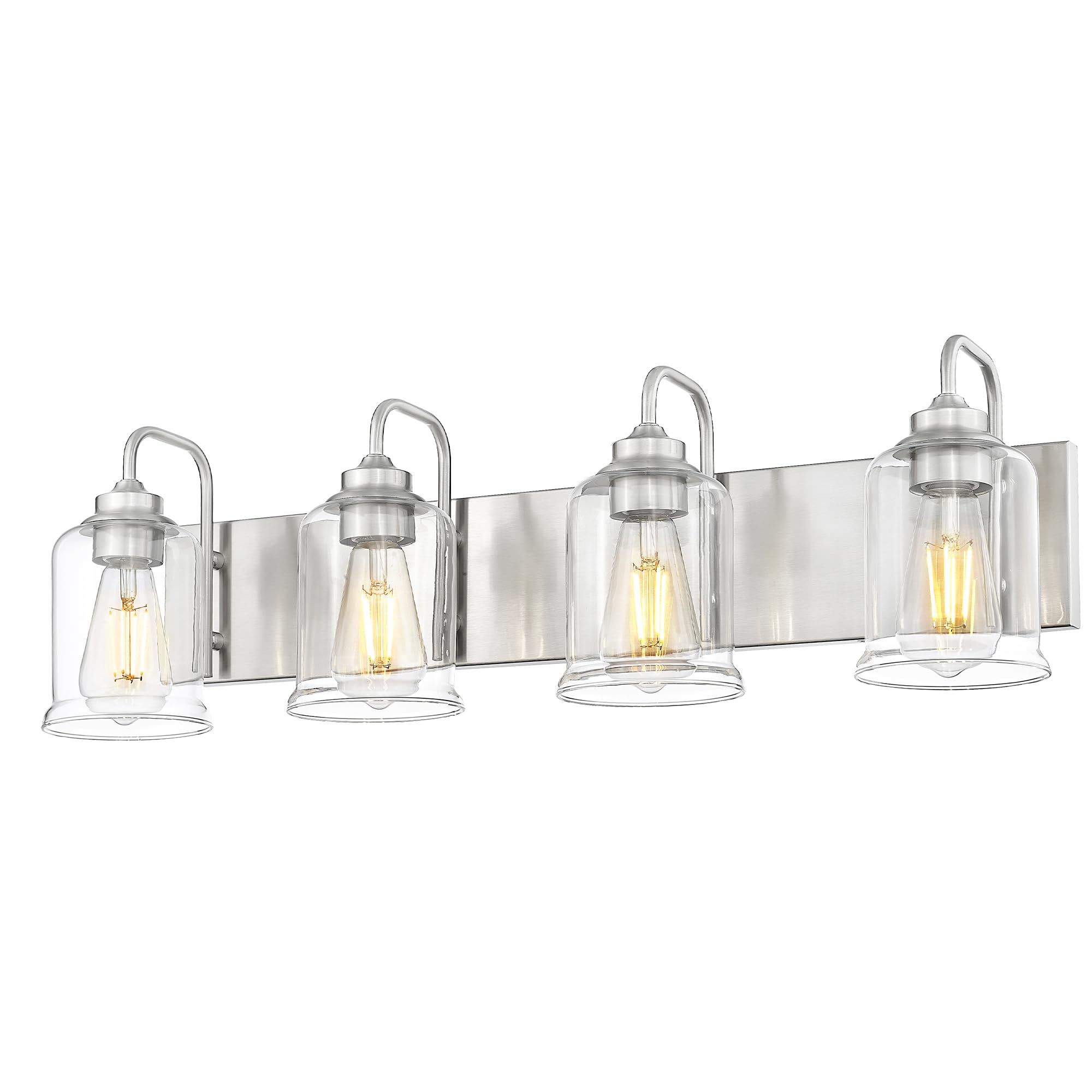 Y ⚡️ zeyu 28.5 Inch Bathroom Wall Light Over Mirror, 4-Light