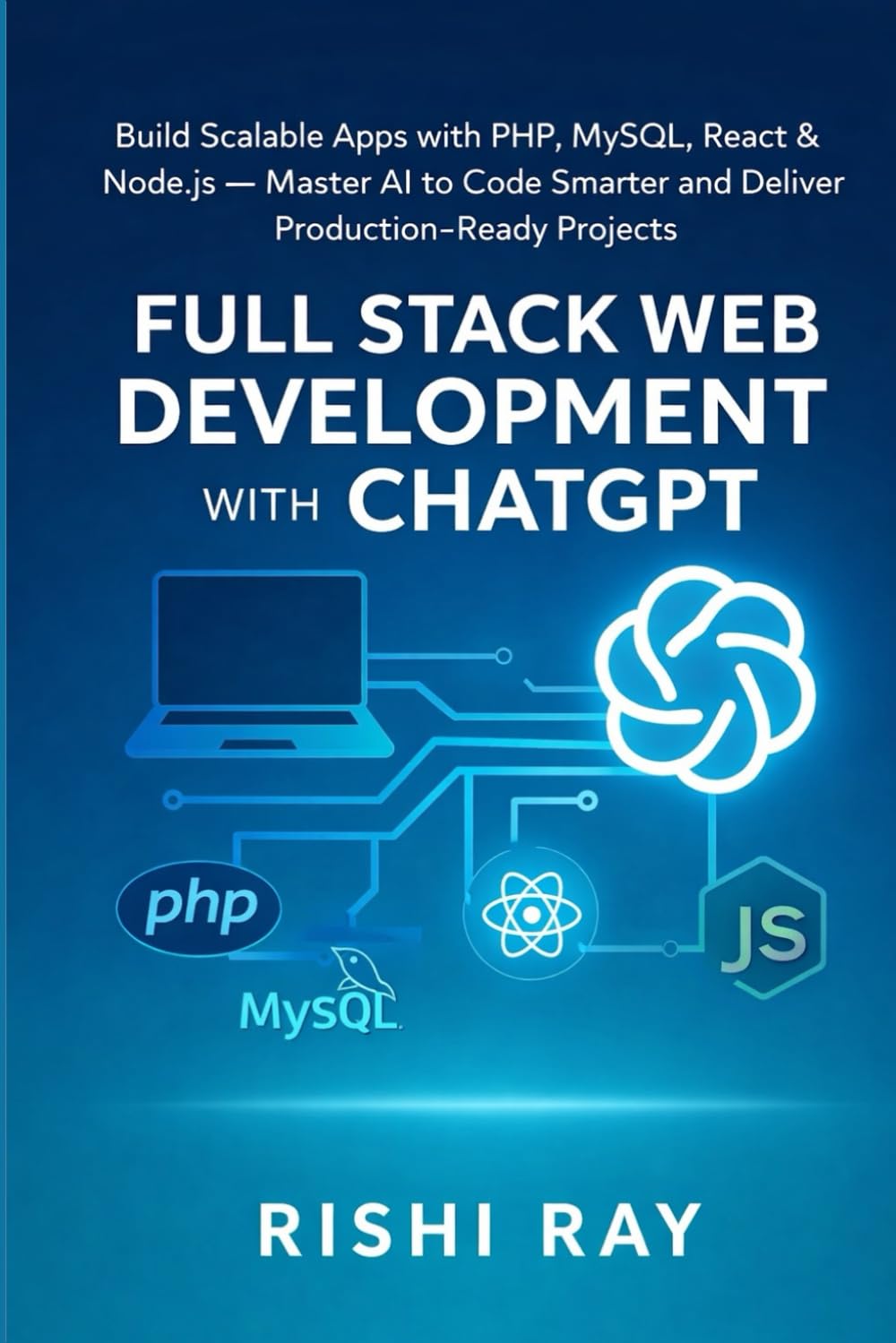 Full Stack Web Development with ChatGPT: Build Scalable Apps with PHP, MySQL, React & Node.js — Master AI to Code Smarter and Deliver Production-Ready Projects