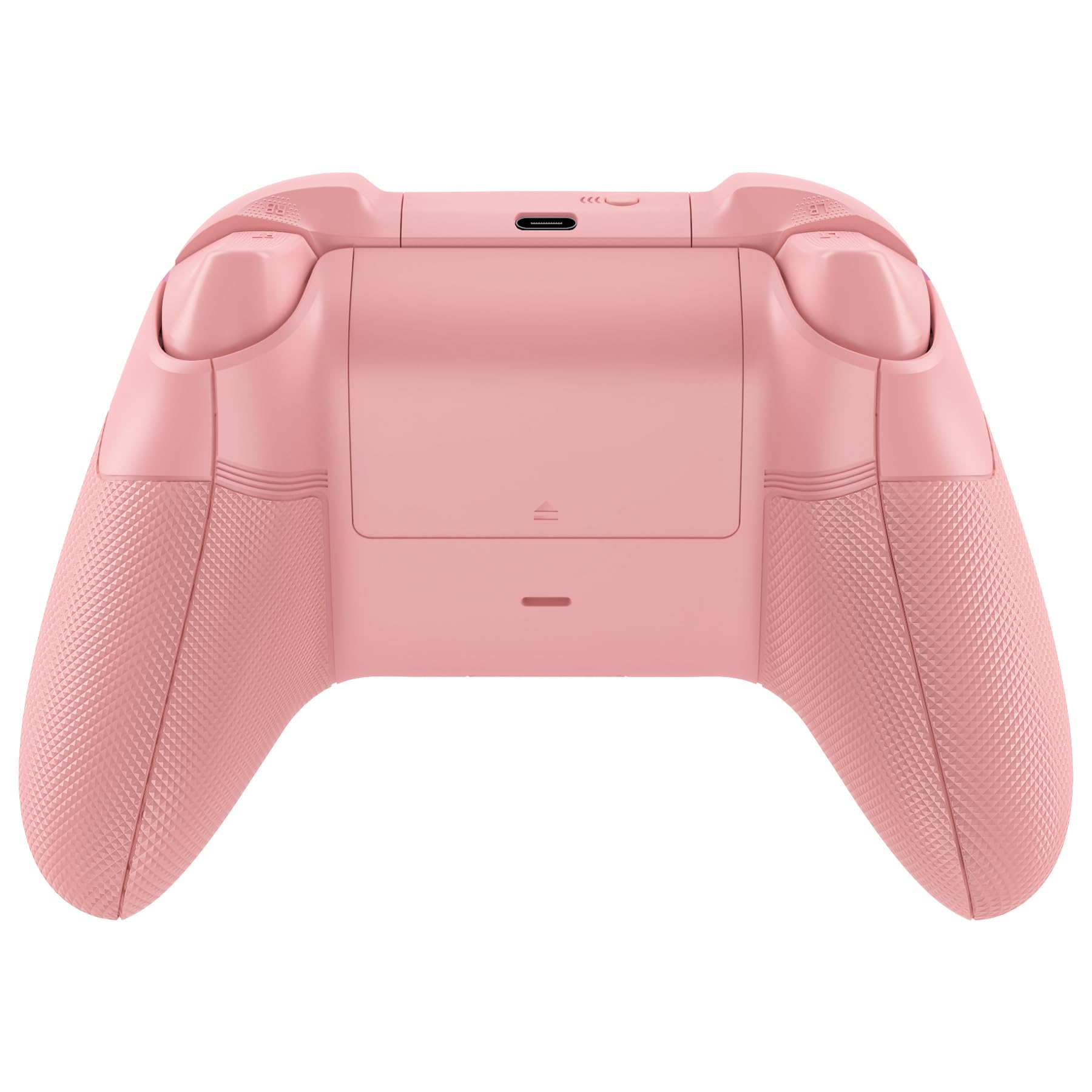 eXtremeRate DIY-Ersatz Full Case & Tasten Set für Xbox Series S/X Controller, Custom Pink Qualle Faceplate/Akzentringe/ASR Rücken Gehäuse/Ersatzknöpfe Zubehör für Xbox Core Gamepad Model 1914
