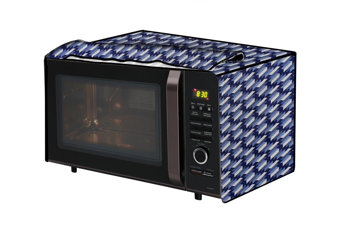 Microwave Oven Cover - Sand Pattern Brown -10