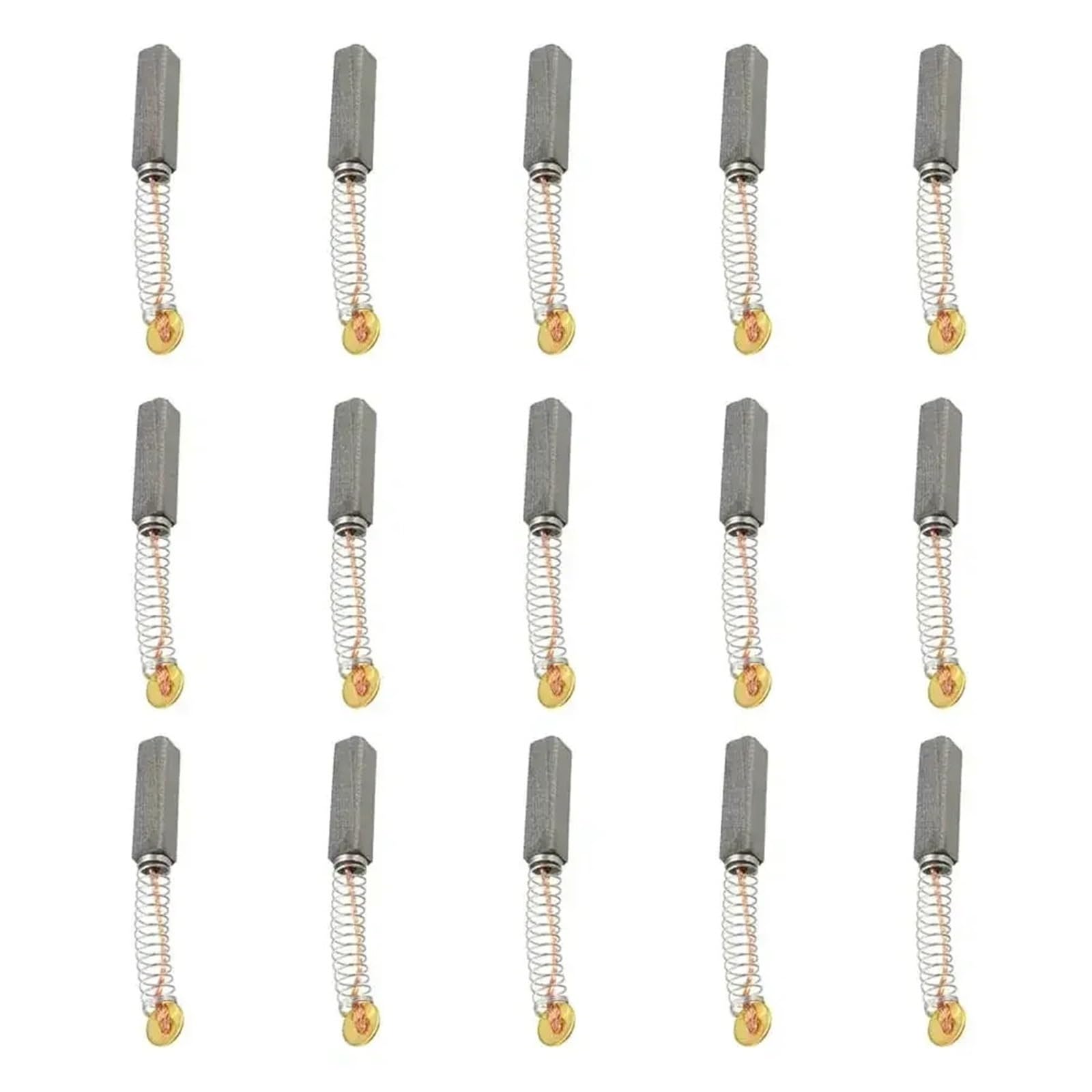 Szczotki węglowe do silnika elektrycznego, 150 szt. szczotki węglowe do silników elektrycznych, 20 mm x 5 mm x 5 mm, część zamienna szlifierki kątowe, piły ukośne, wiertarki, szczotka węglowa