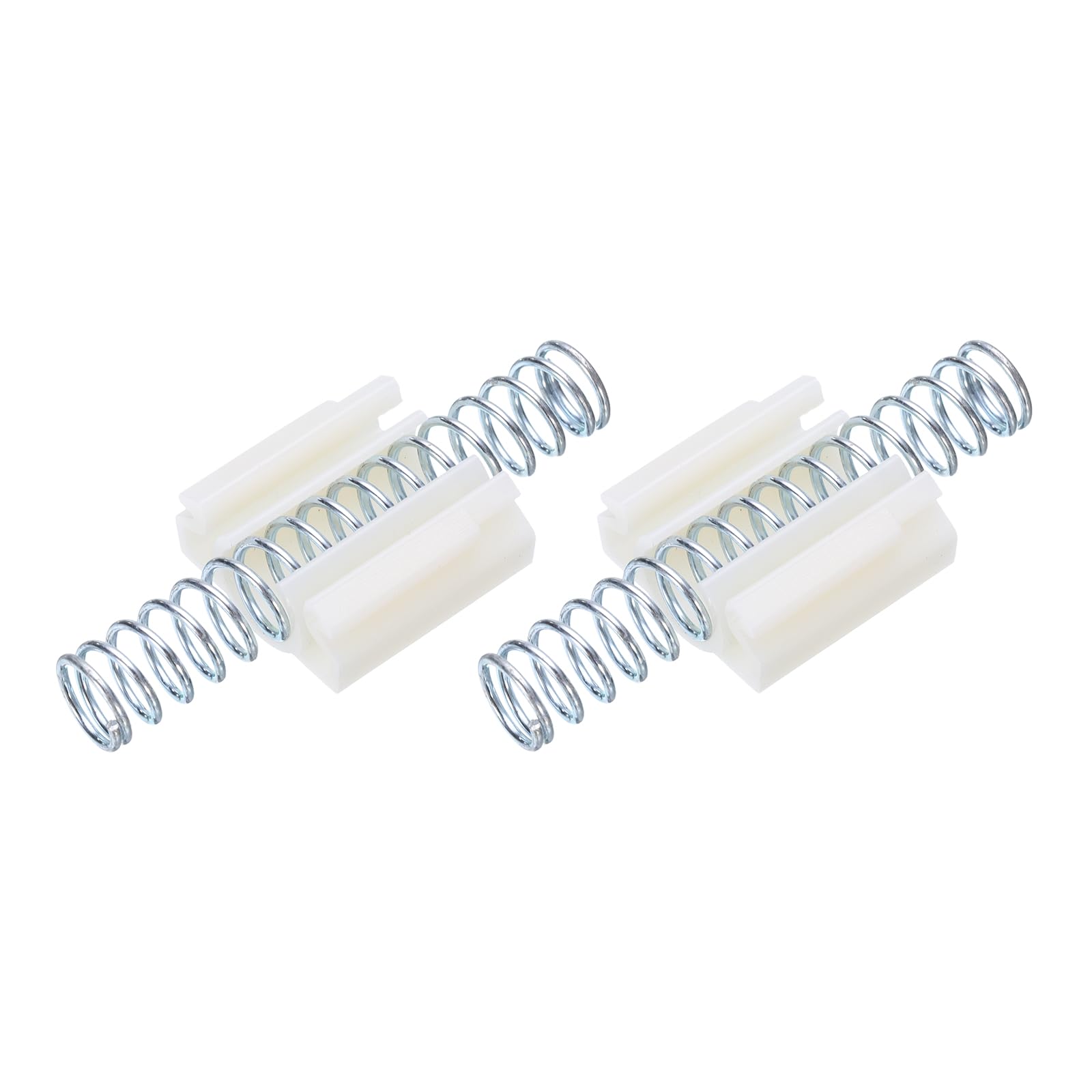 uxcell 2pcs Bifold Door Hardware, Bi-fold Closet Door Hardware Repair Spring, Silver Tone