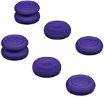 Skull & Co. Skin, CQC and FPS Thumb Grips Joystick Cap Analog Stick Cover for Xbox Controller- Black, Set of 6
