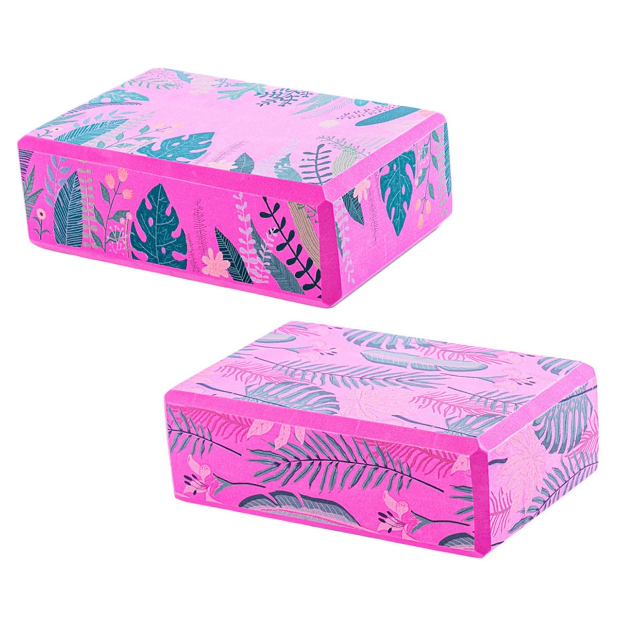 Briques de Yoga Rectangulaires Antidérapantes Haute Densité Lot de 2 Coussins Auxiliaires pour Garçon et Filles Outils de Danse Exercices de Fitness