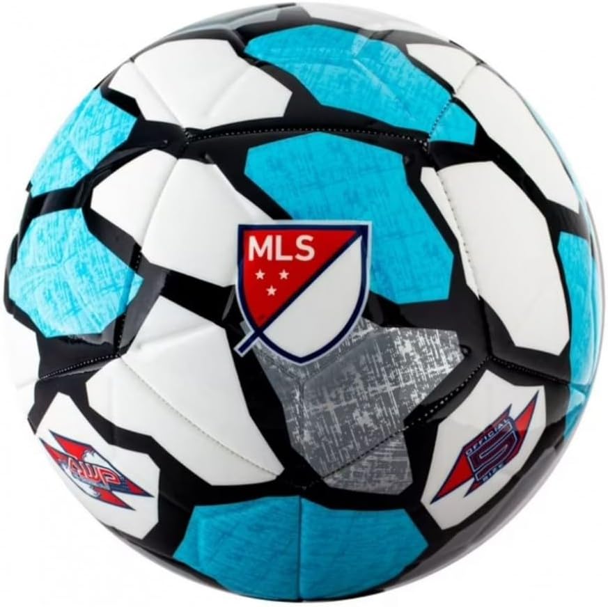 Miniatura 2 de Franklin Sports Balón de fútbol tamaño 5-2 balones de fútbol, peso oficial del partido (desinflado, embalaje a granel) Juego de pelotas de fútbol