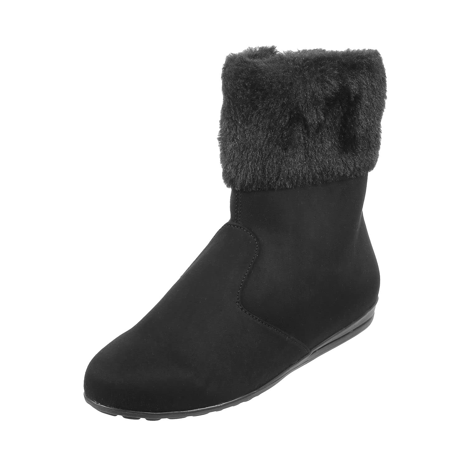 Metro Women Black Suede Leather Boot UK/4 EU/37 (31-183) (B0C6265QBZ) Amazon Price History, Amazon Price Tracker