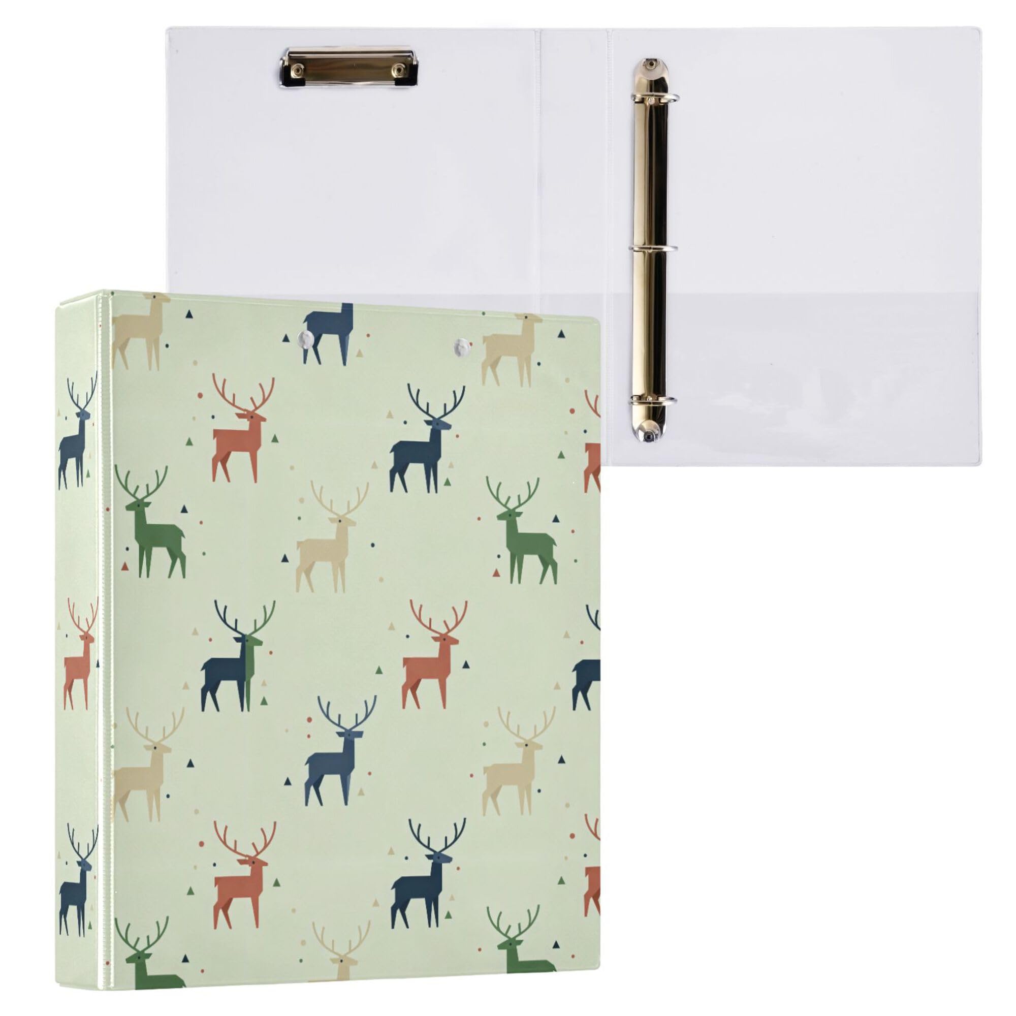 3 raccoglitori ad anelli da 1 5 pollici con tasche interne 1/2 confezione di raccoglitori per studenti universitari con copertina rigida