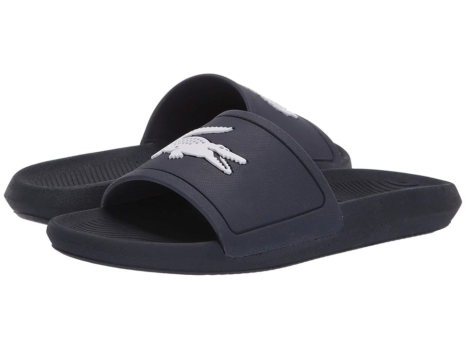 

Lacoste Croco Slide 119 3 (Navy/White) Women's Shoes, Blue