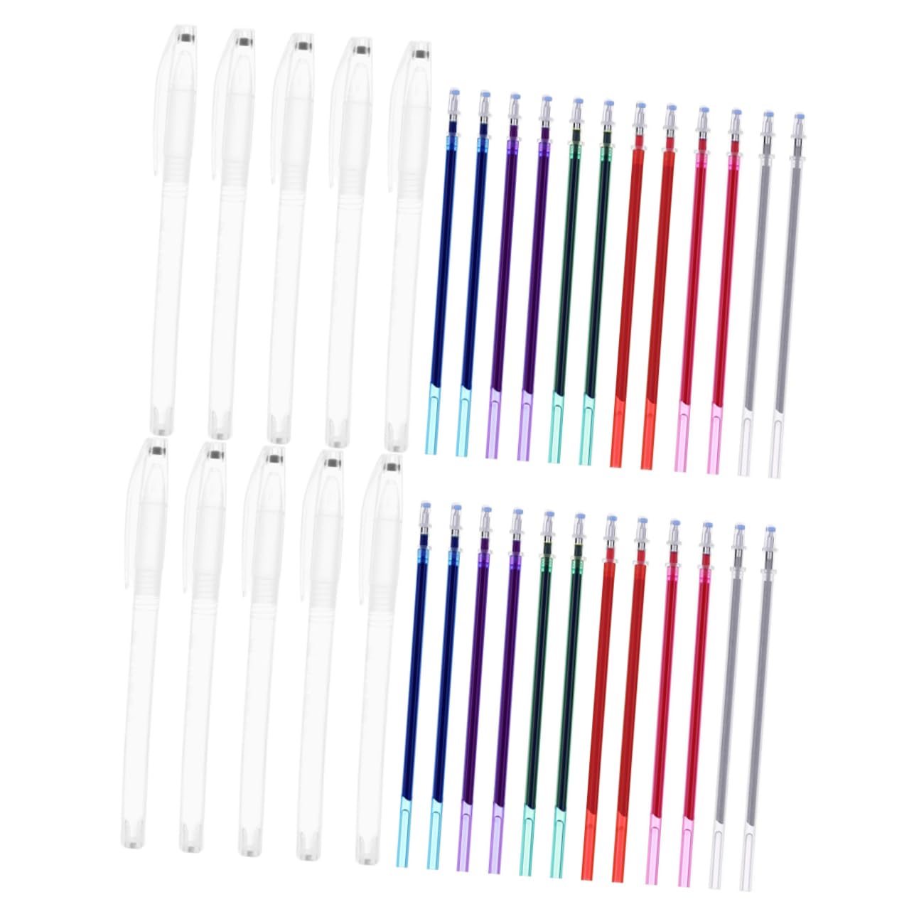 EXCEART 10 Set Pennarello Solubile in Acqua Pennarelli per Tessuti Disegnare Penne da Cucire Penne per Scrivere in Tessuto Penna per Tessuti Pennarelli per Trapuntatura Inchiostro