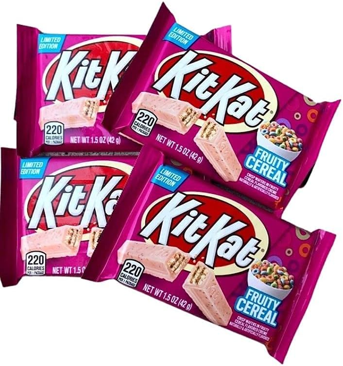 Kit Kat Fruity Cereal 1.5 OZ Each, 4 Count