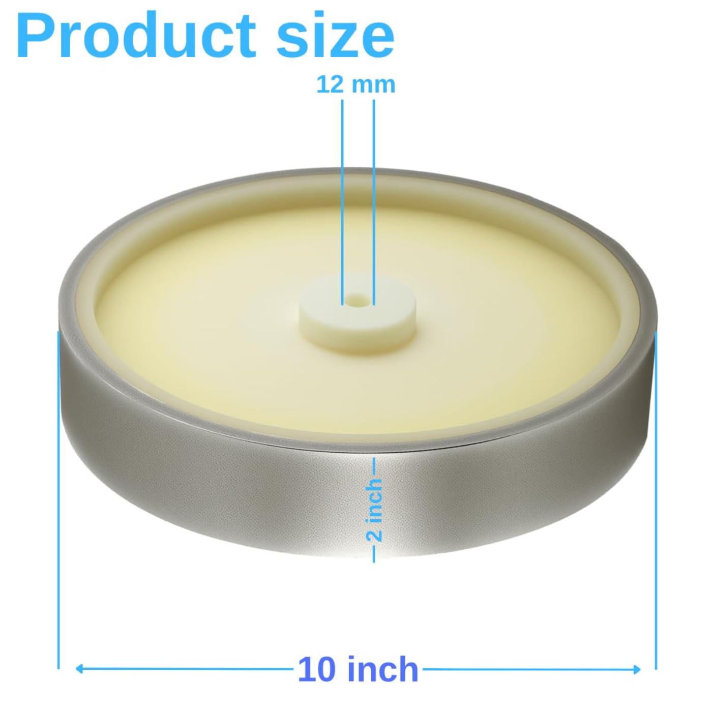 1pcs 10 inch CBN Grinding Wheel 800 Grit for Tormek T-8 Sharpening System, 50 mm Width, 12mm Hole (800)