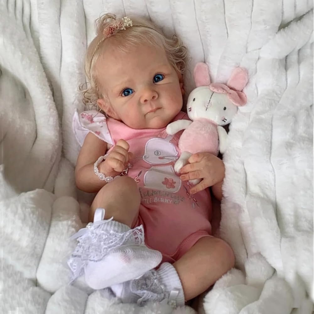 ZIYIUI 22 cale 55 cm Reborn Babys lalka niemowlęca dziewczynka silikon realistyczne oczy Toddler otwarta lalka chłopiec dzieci zabawka prezent