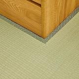 萩原 フリーカット上敷き い草カーペット 裏貼り HG 江戸間4.5畳 約261X261cm 双目織 カットOK 縁補修テープ付き