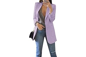 Alluring Purple Blazer: Confidence and Comfort for Curvaceous Beauties
