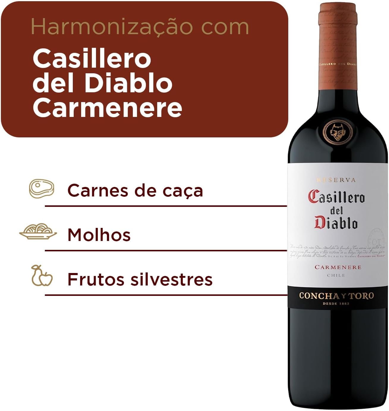 Concha y Toro Casillero Del Diablo Carmenere 750ml