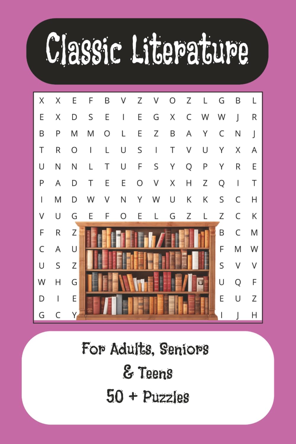 Classic Literature Hidden Word Search