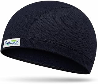 SOFTSPUN Essentials Skull Cap for Helmet | Sweat Wicking, Breathable & Lightweight Head Cap for Men & Women | Stretchable ... Price In India