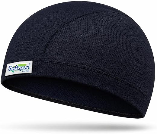 SOFTSPUN Essentials Skull Cap for Helmet | Sweat Wicking, Breathable &amp; Lightweight Head Cap for Men &amp; Women | Stretchable ...