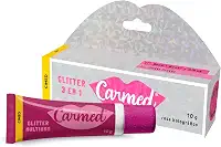 Carmed Glitter 3 em 1 com cor 10g