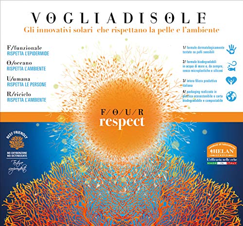 Helan Vogliadisole Respect - Moisturising After Sun Lotion, Restoring and Soothing, Refreshing Aftersun Milk for Face and Body with Hyaluronic Acid, Vitamin E & Raspberry - Made in Italy, 200 ml - Image 3