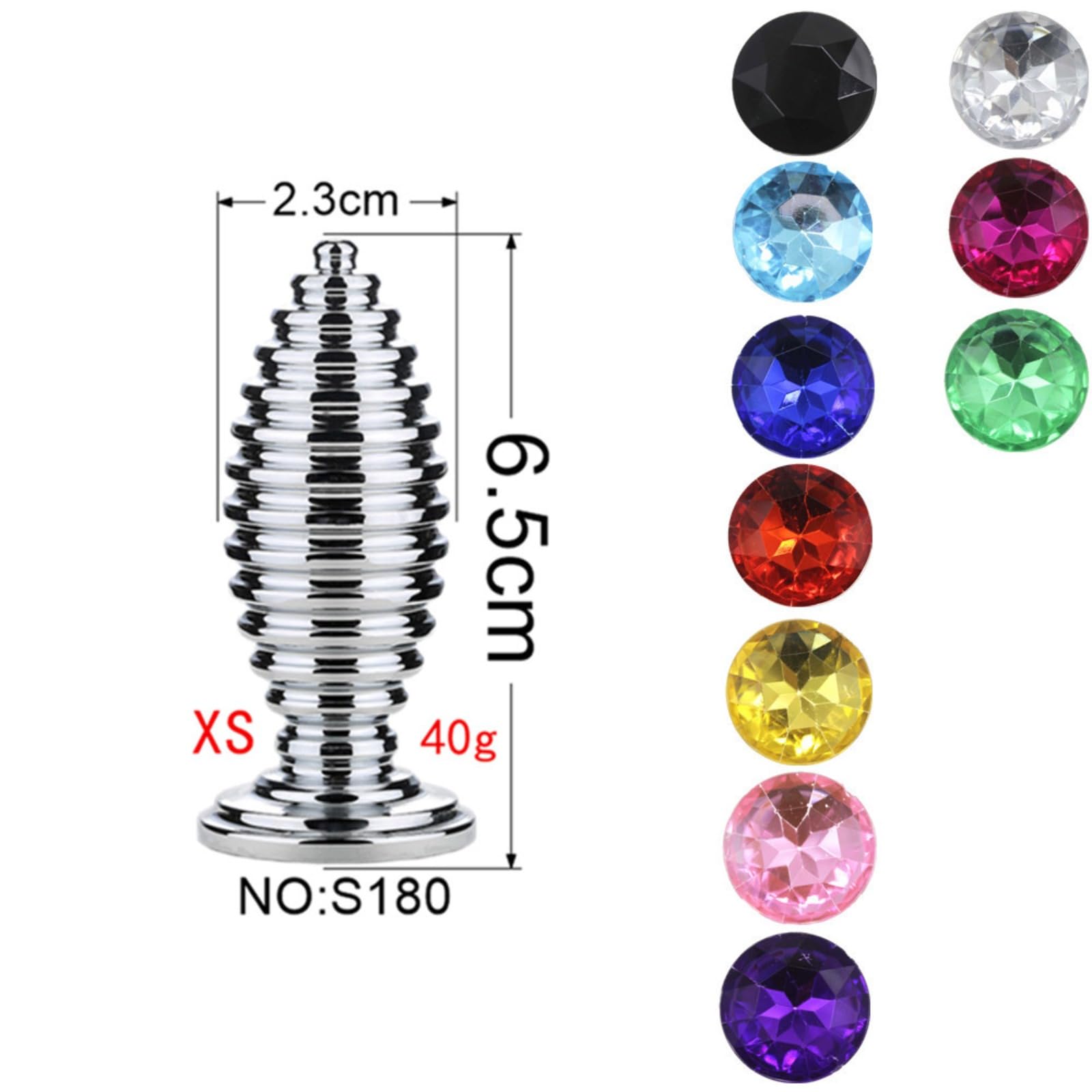 plug anal xs XS-XXL Anal Butt Plug Sex Toy for Women Men Soft Silicone Anus Dilator  G-spot main image 1