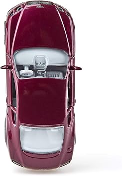 Siku Bentley Continental GT V8 1483 | Diecast Metal & Plastic Toy Vehicle Replica | Burgundy Color | Traction Tires Fitted on Matte Black Sport Rims | Collectible Blister Series