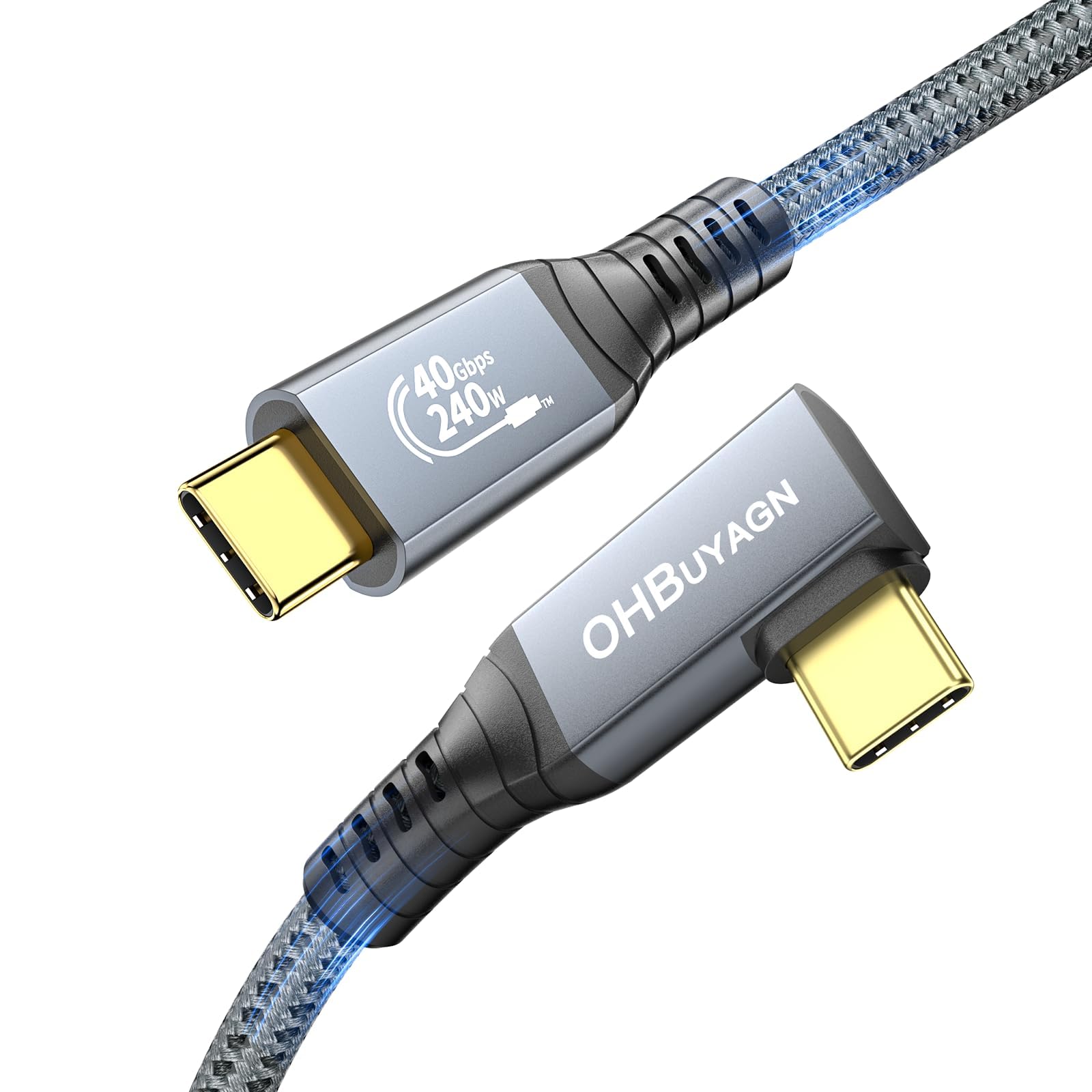 Cavo Thunderbolt 5 USB-C - 80Gbps, 240W PD, Supporto Dual 8K, Compatibile Con TB4/3/USB4 - Foto 6