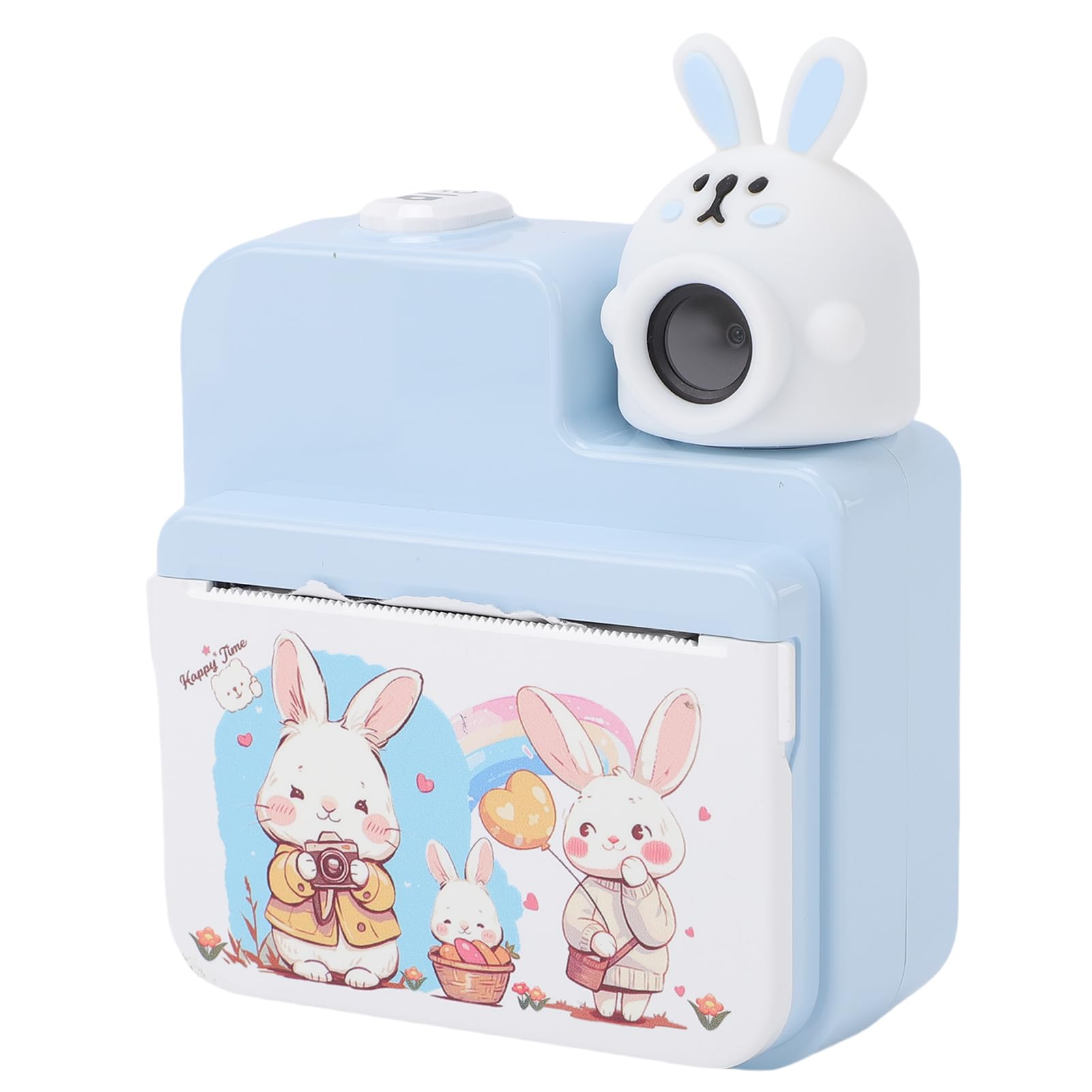 Instant Print Camera, 1080P 32MP Digital Portable Travel Camera with Pens Lanyard Print Paper 128GB Card 800mAh Battery Birthday Gifts for Boys Girls-image-40