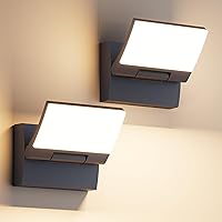 K-Bright 2 pezzi 30W LED applique da esterno per interni, lampada da per esterni a