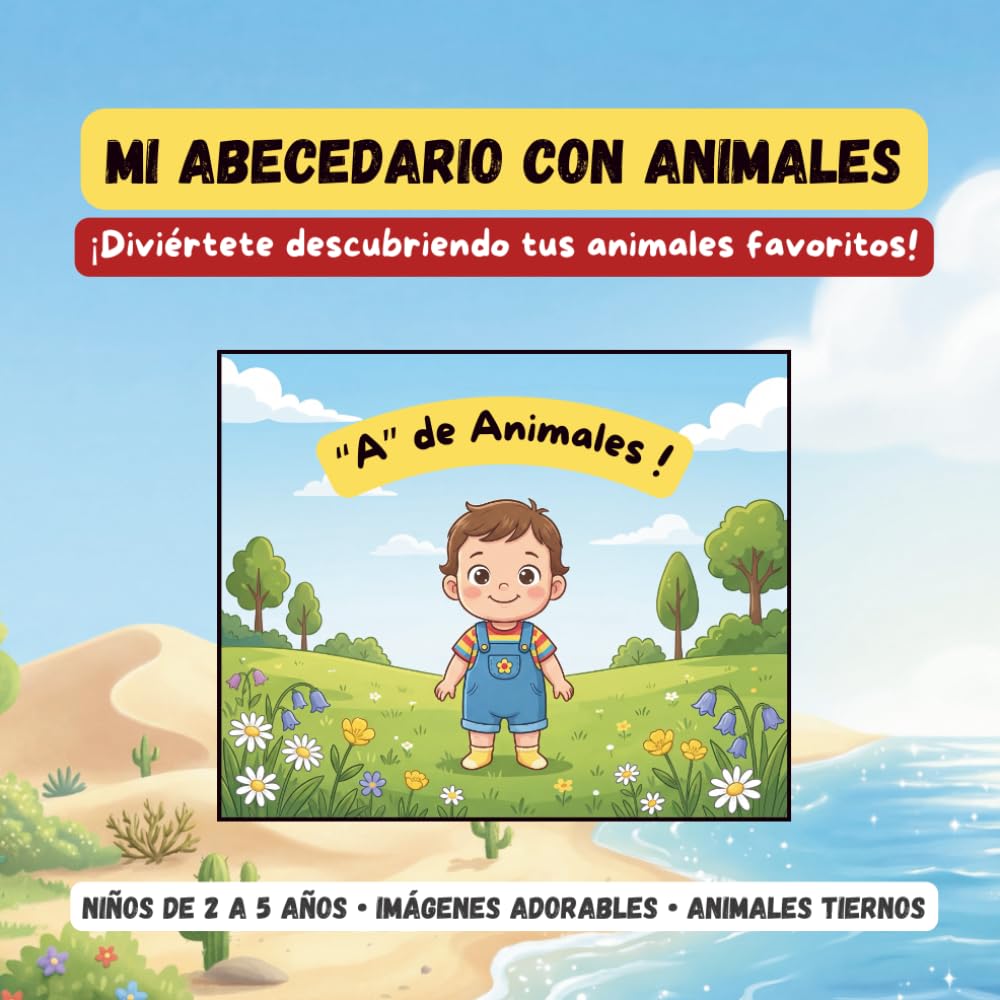 Mi abecedario con animales: ¡Diviértete descubriendo tus animales favoritos!