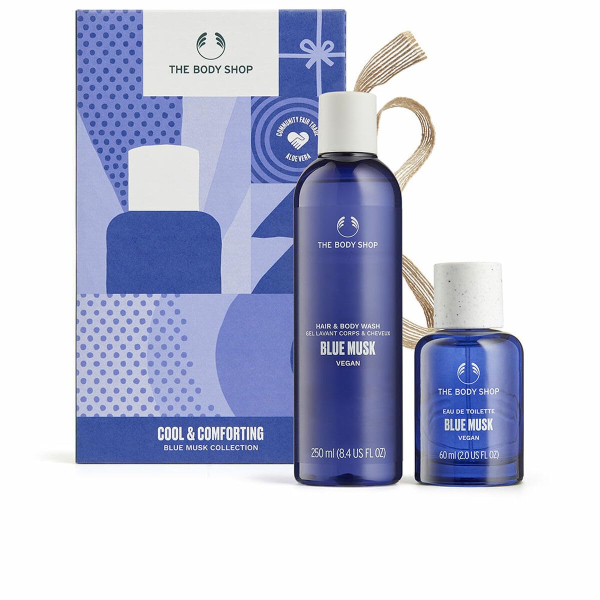The Body Shop Blue Moschus Parfüm-Set für Damen, 2-teilig