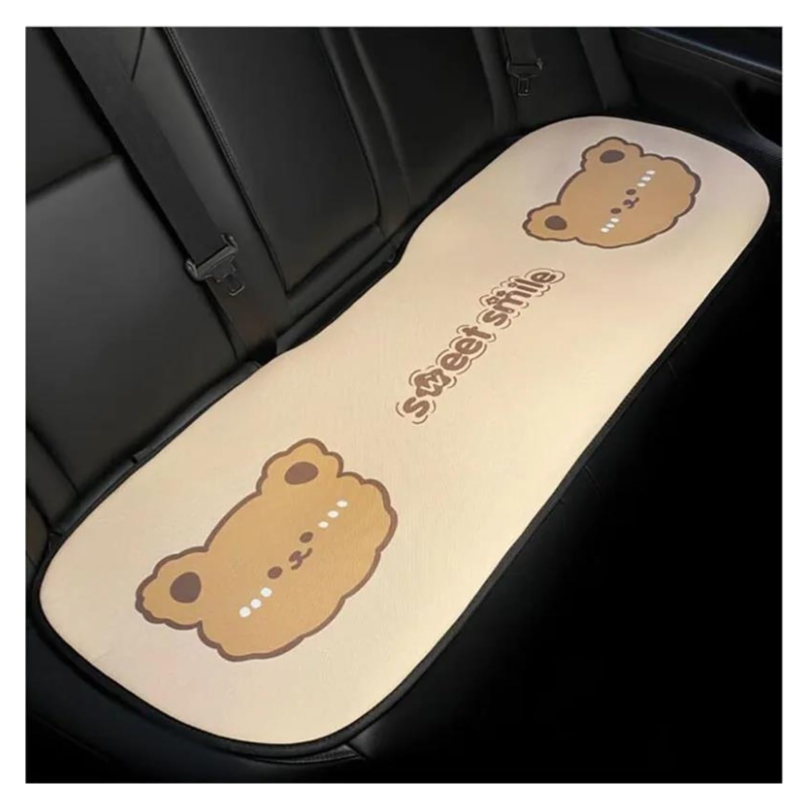 Housses de siège de voiture en soie glacée ours premium pour un confort chic