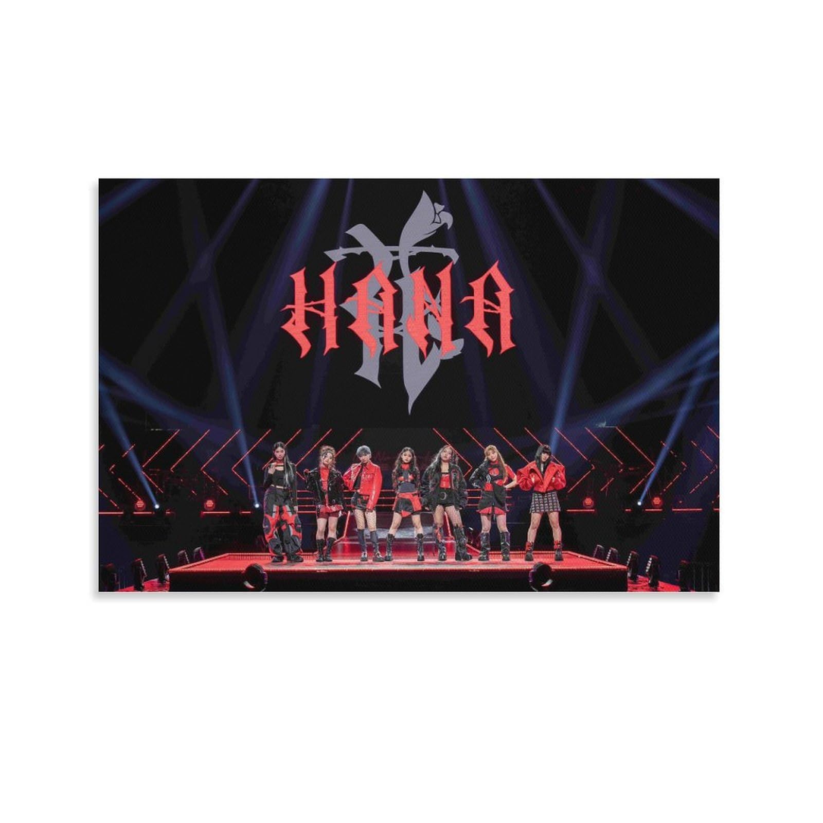 Amazon.co.jp: 歌手 HANA ハナ Debut Single Rose 写真キャンバス