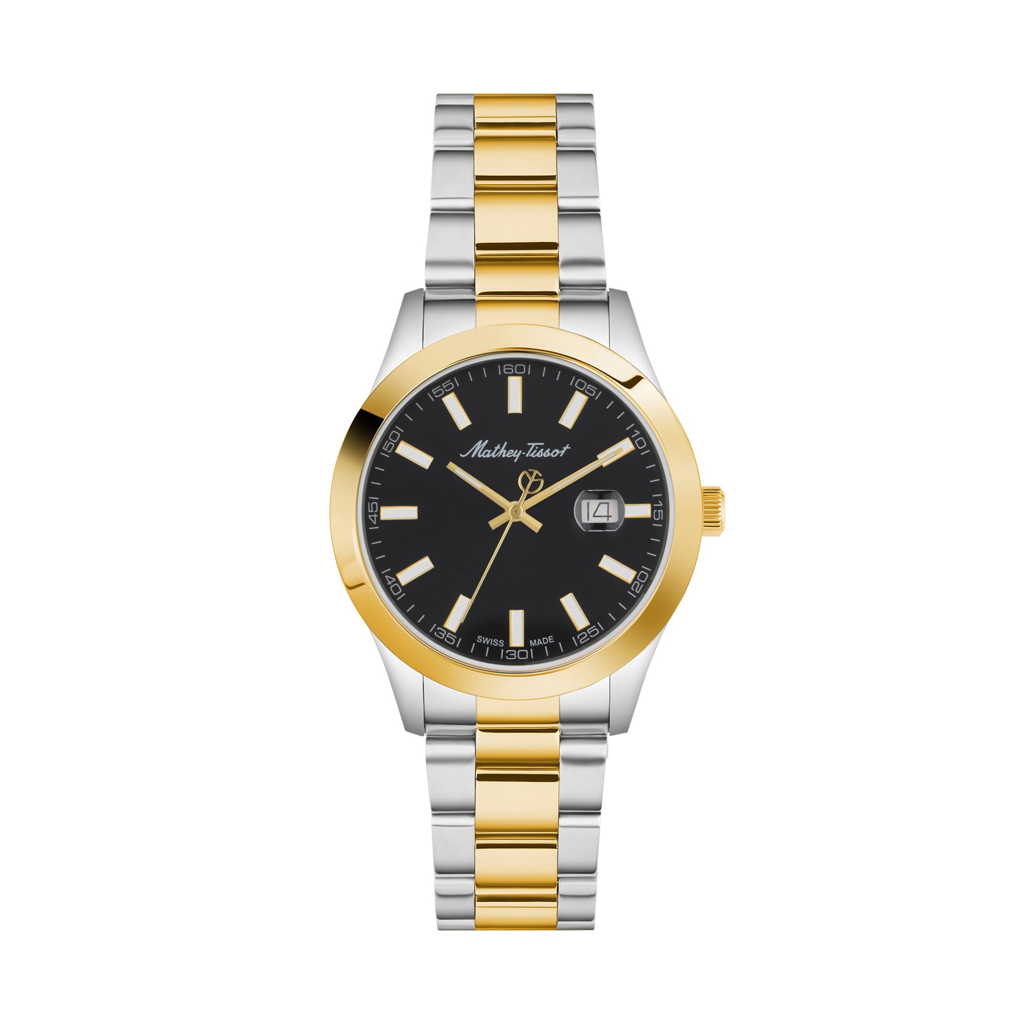 Mathey-Tissot Stainless Steel Black Dial Women Analogue Watch-D450Bn_SMU, Multi-Color Band (B0C8N92D2Y) Amazon Price History, Amazon Price Tracker