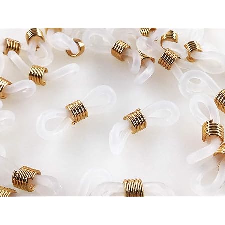 Amazon 紗や工房 メガネ留め クリア シルバー mm 10個 10ヶ パーツ グラスコード メガネ留め 眼鏡チェーン ホルダー 約2cm パーツ アクセサリーパーツ ハンドメイド アクセサリーパーツ 通販