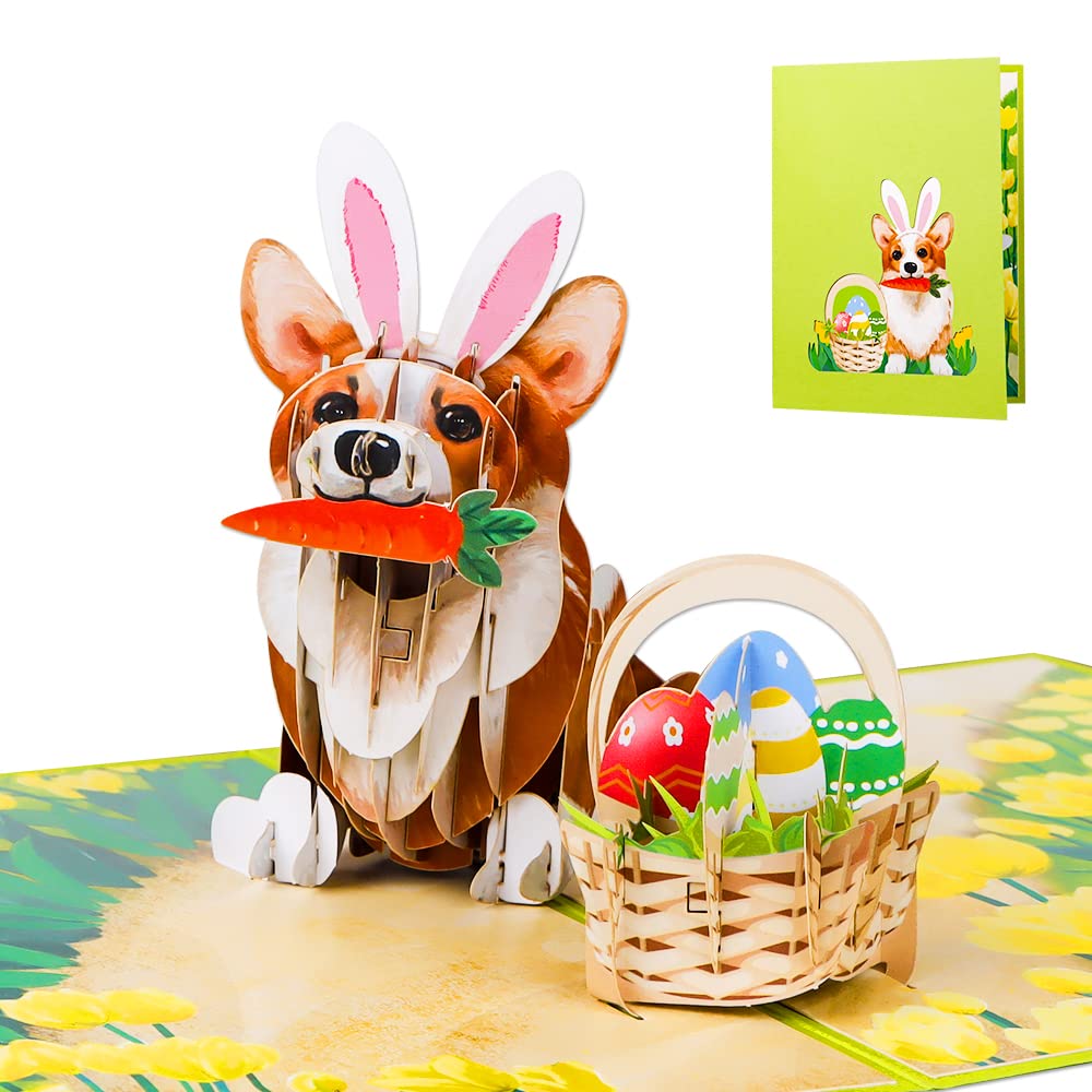 Cute Easter Card Easy Pop Up Card How To Projects For Kids - Red Ted ...
