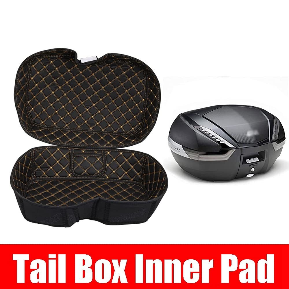 Fodera Interna Per Bagagliaio Posteriore In Pelle PU - Per V47 - Accessorio Auto - Colore Nero - 2