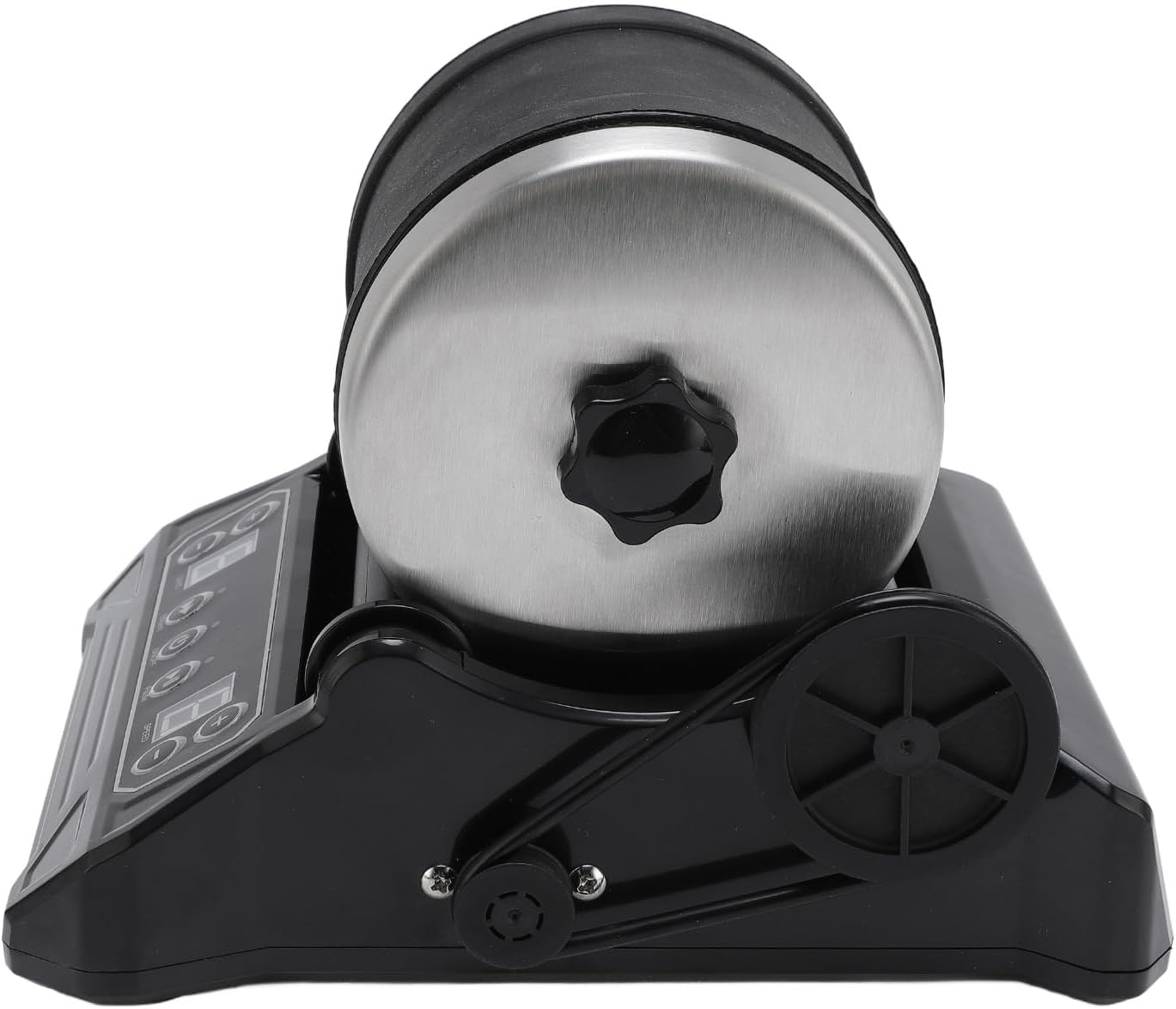 Mumusuki Rock Polisher, 2.5LB Capacity Rubber 75% Quieter, 3 Gears Speed Control with Auto Shut Off Timer, for Jewelry Making and Stone Polishing (US Plug)