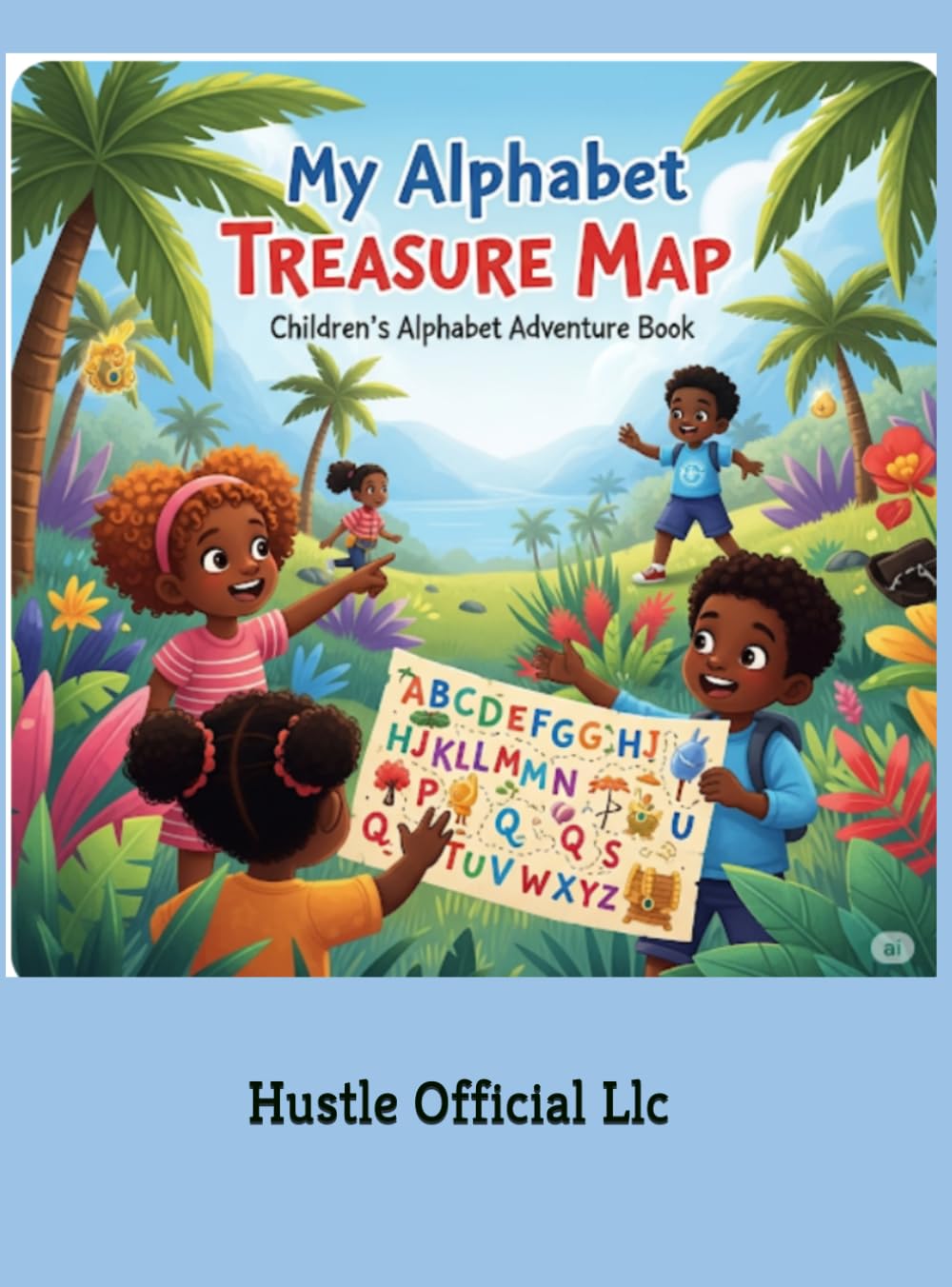 My Alphabet Treasure Map: A fun adventure through the ABCs!