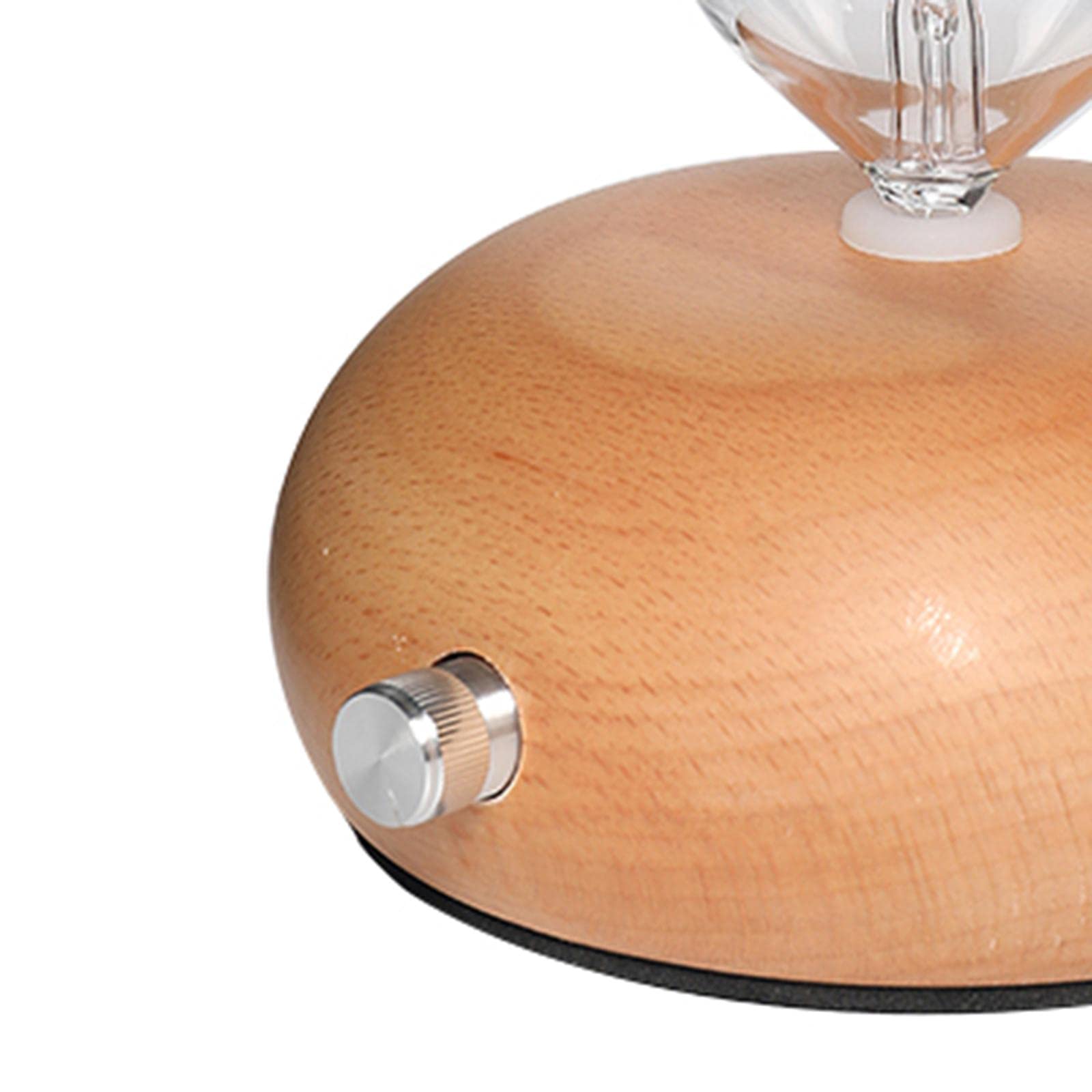 Aromathérapie Diffuseur Nébulisation Diffuseur D'huiles Essentielles, Bois Verre Nébuliseur, Eau, remplit Chambres avec, B