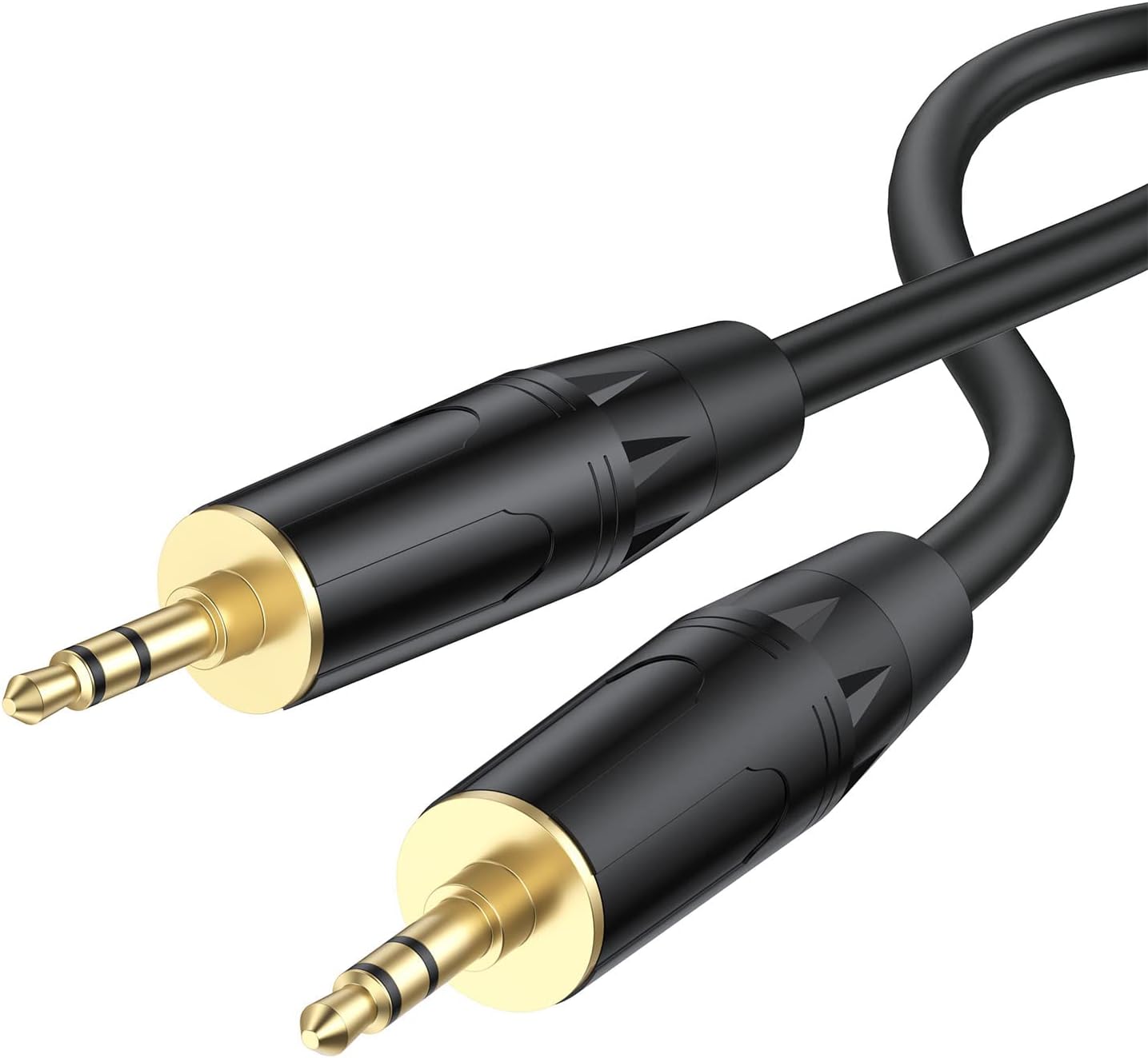 Amazon 3.5mm オーディオケーブル オスオス Auxケーブル 3.5mmステレオミニプラグ ヘッドホンケーブル 高耐久性