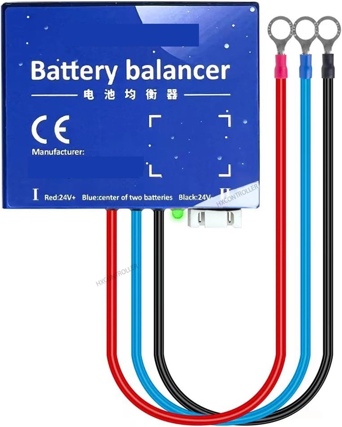 24V Battery Equalizer 2 x 12V Flood Lead Acid Batteries Bank Voltage Active Balancer Discharge Charger Regulator