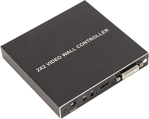 UPALDHOU Contrôleur Vidéo DVI -TV -Wall 180 Degrés Interfaces Multimédias Rotati