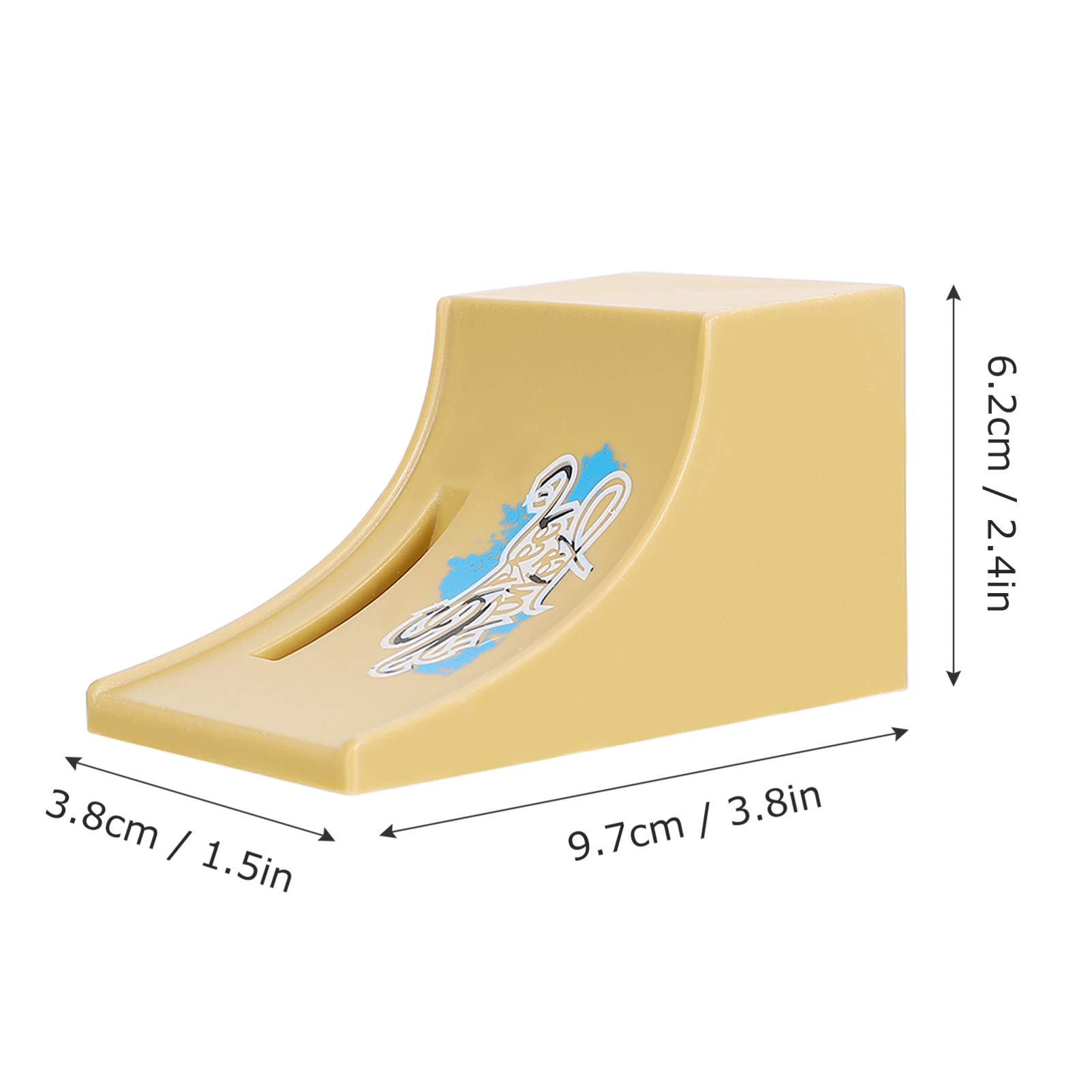 FELTECHELECTR 1Set Mini Finger Portable Finger Scooter Finger Bike Ramp Mini Scooter for Relief Education Fun Activity for Adults Enhances Parent Bonding