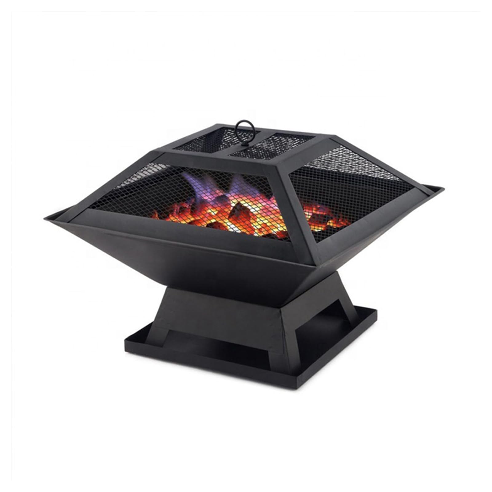 Amazon | Vuckin ファイヤーピット 焚き火台 バーベキューコンロ BBQ