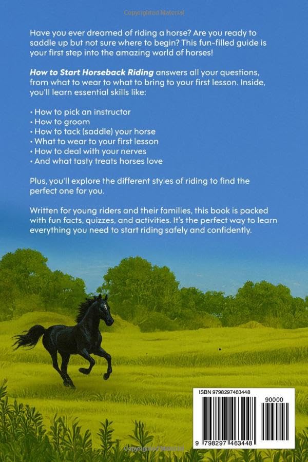 How to Start Horseback Riding: A Kid-Friendly Guide to Horse Care and Safety (Horse Care, Riding and Training For Kids) - Image 2