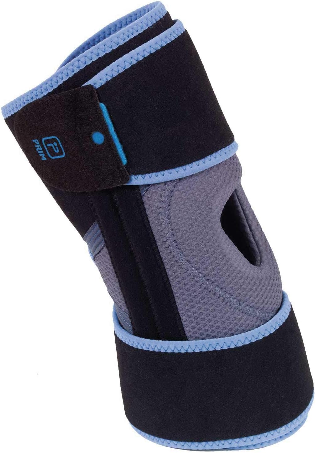Compression Knee Brace and Sleeve with Side Stabilizers and Patella Gel Pads, Medium
