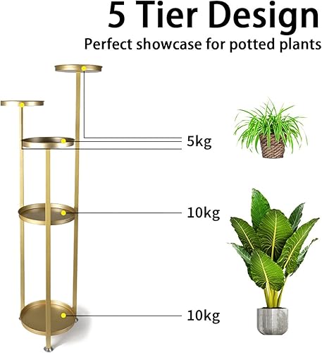Miniatura 3 de Soporte para plantas soporte para flores estantes para plantas balcón sala de estar decoración interior decoración moderna para piso estante de