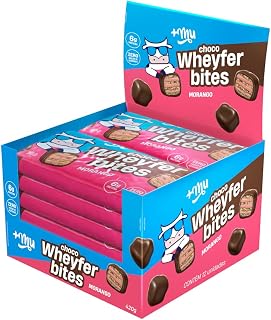 Mais Mu - Display Chocowheyfer Bites - 420g - Morango