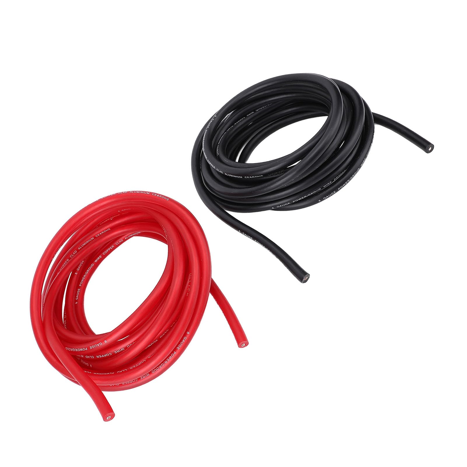 Generic Przewód o średnicy 8, Kabel Uziemiający, łatwa Instalacja 8AWG w Pojeździe, Kamperze, Przyczepie, łodzi (25FT)